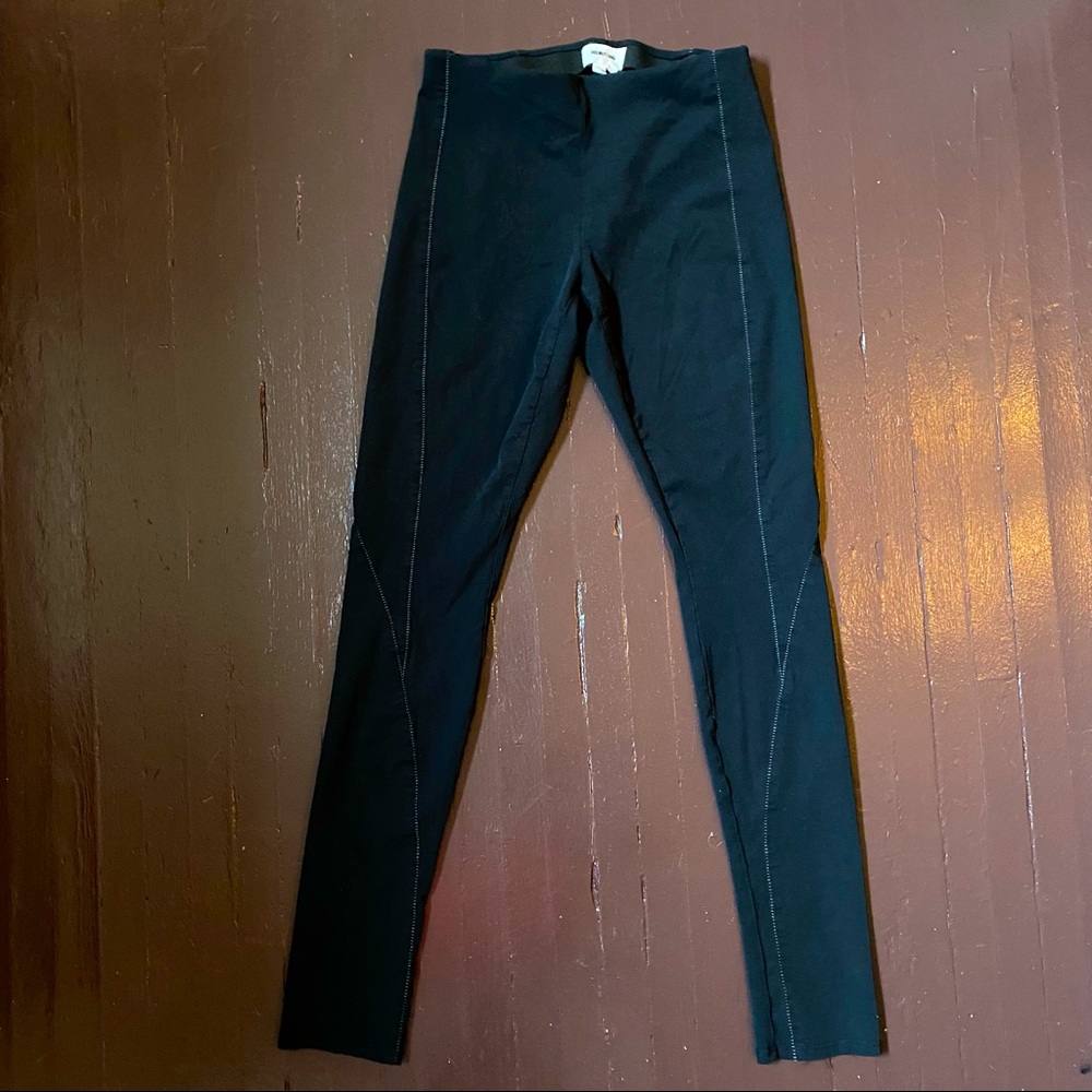 Helmut Lang S Legging with White Stitching